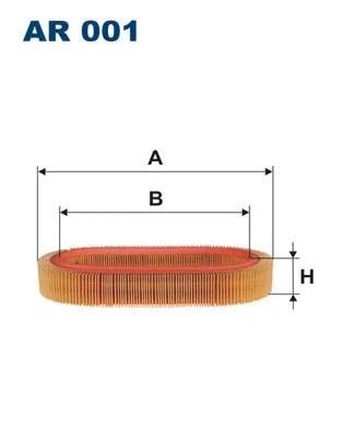 Oro filtras FILTRON AR 001