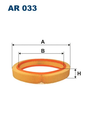 Oro filtras FILTRON AR 033