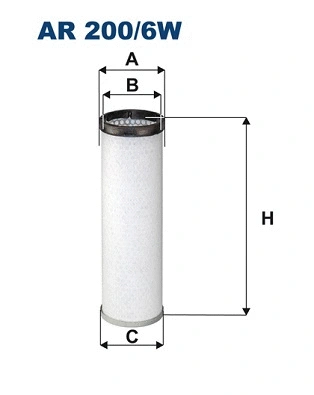 Antrinis oro filtras FILTRON AR 200/6W