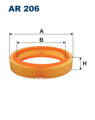 Oro filtras FILTRON AR 206