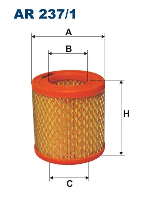 Oro filtras FILTRON AR 237/1