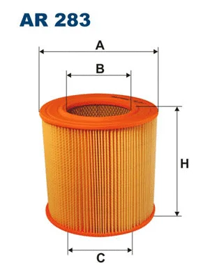 Oro filtras FILTRON AR 283