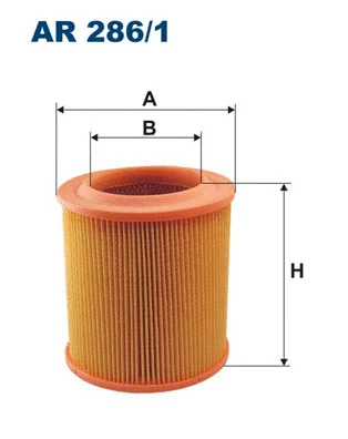 Oro filtras FILTRON AR 286/1