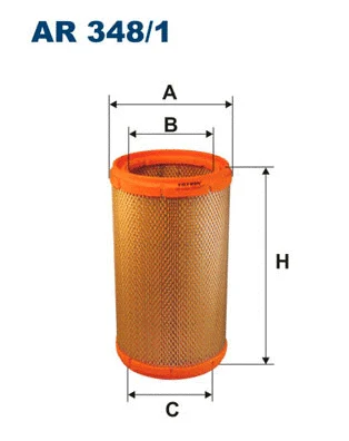 Oro filtras FILTRON AR 348/1