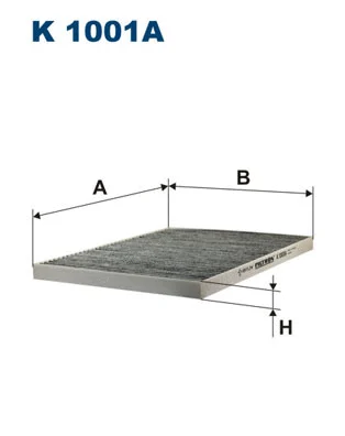 Salono filtras FILTRON K 1001A