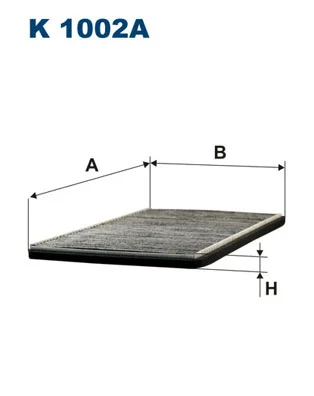 Salono filtras FILTRON K 1002A