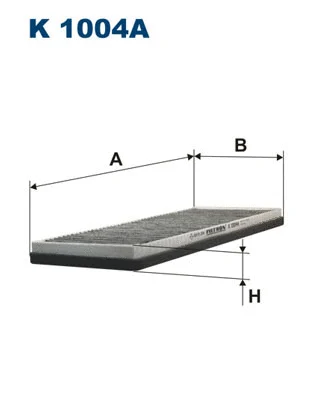 Salono filtras FILTRON K 1004A