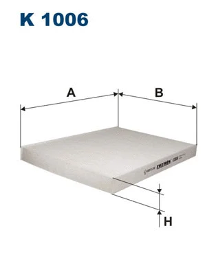 Salono filtras FILTRON K 1006