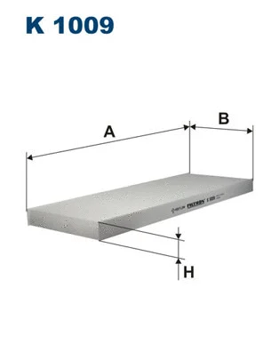 Salono filtras FILTRON K 1009
