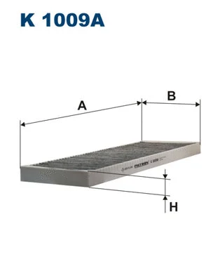 Salono filtras FILTRON K 1009A