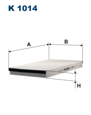 Salono filtras FILTRON K 1014