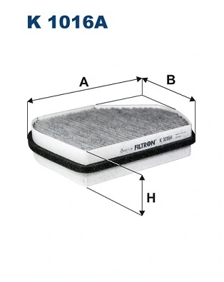 Salono filtras FILTRON K 1016A
