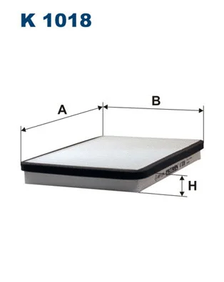 Salono filtras FILTRON K 1018