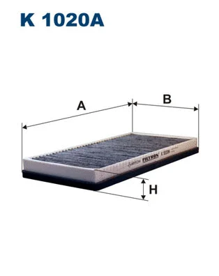 Salono filtras FILTRON K 1020A
