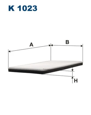 Salono filtras FILTRON K 1023