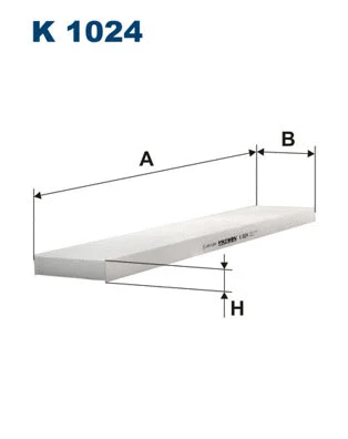 Salono filtras FILTRON K 1024