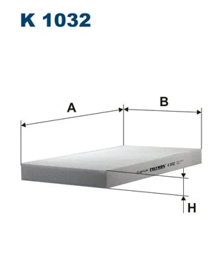 Salono filtras FILTRON K 1032