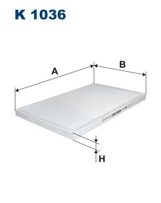 Salono filtras FILTRON K 1036