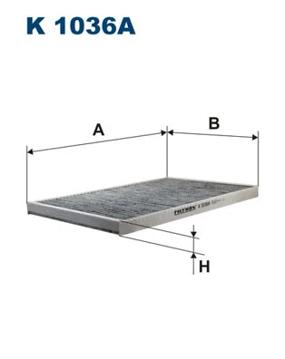 Salono filtras FILTRON K 1036A