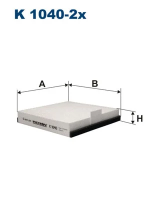 Salono filtras FILTRON K 1040-2x