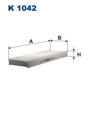Salono filtras FILTRON K 1042