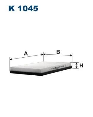 Salono filtras FILTRON K 1045