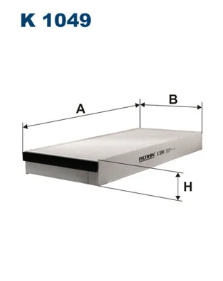 Salono filtras FILTRON K 1049