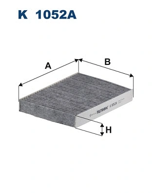 Salono filtras FILTRON K 1052A
