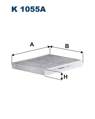 Salono filtras FILTRON K 1055A