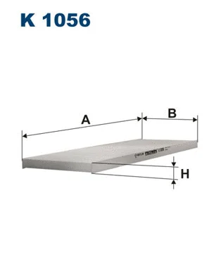 Salono filtras FILTRON K 1056