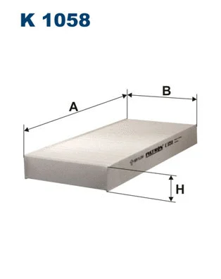 Salono filtras FILTRON K 1058