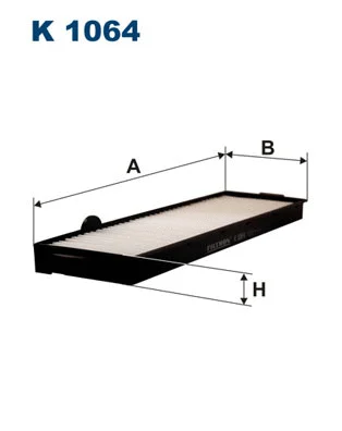 Salono filtras FILTRON K 1064