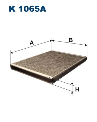 Salono filtras FILTRON K 1065A