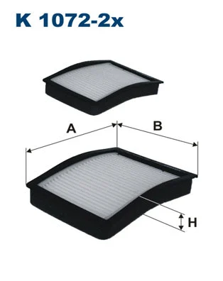 Salono filtras FILTRON K 1072-2x