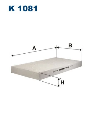Salono filtras FILTRON K 1081
