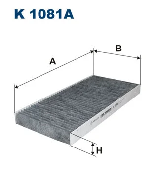 Salono filtras FILTRON K 1081A