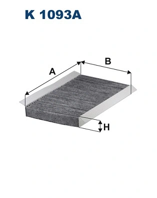 Salono filtras FILTRON K 1093A