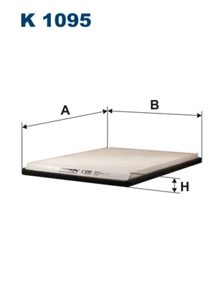 Salono filtras FILTRON K 1095
