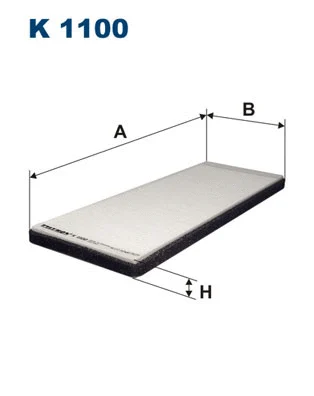 Salono filtras FILTRON K 1100