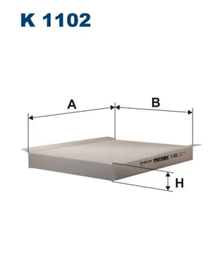 Salono filtras FILTRON K 1102