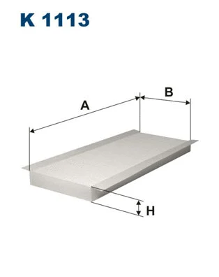 Salono filtras FILTRON K 1113
