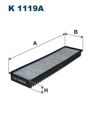 Salono filtras FILTRON K 1119A