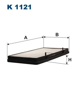 Salono filtras FILTRON K 1121