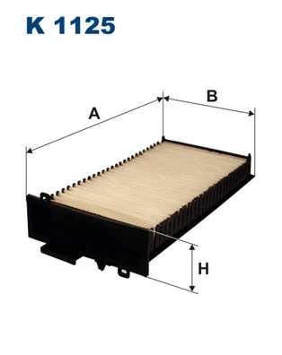 Salono filtras FILTRON K 1125