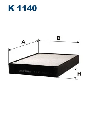 Salono filtras FILTRON K 1140