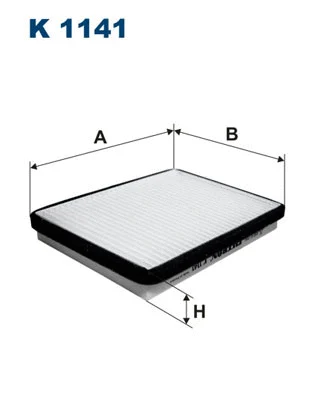 Salono filtras FILTRON K 1141