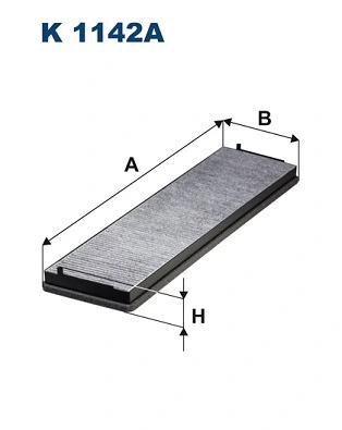 Salono filtras FILTRON K 1142A