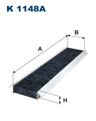 Salono filtras FILTRON K 1148A