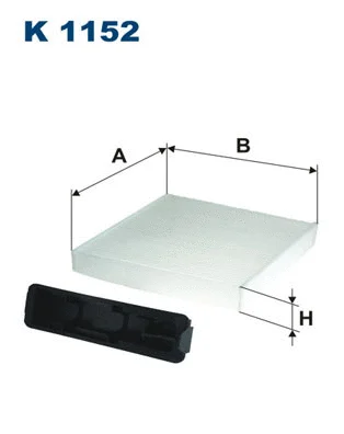 Salono filtras FILTRON K 1152