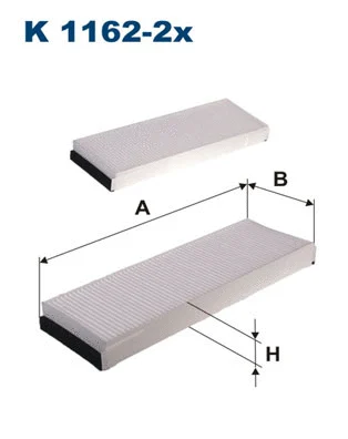Salono filtras FILTRON K 1162-2x